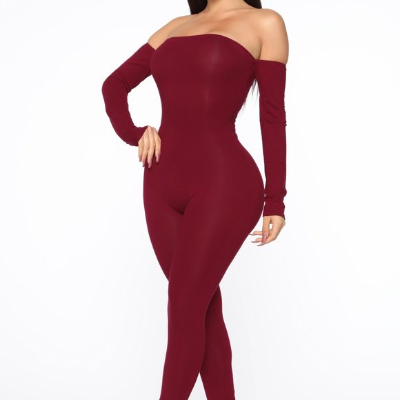 Soothe Off Shoulder Jumpsuit - Picture 2 of 8